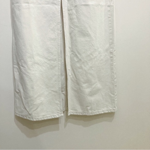 Free People Come as You Are Maxi Skirt Ivory Size 2 High Waist New Boho - Picture 5 of 12